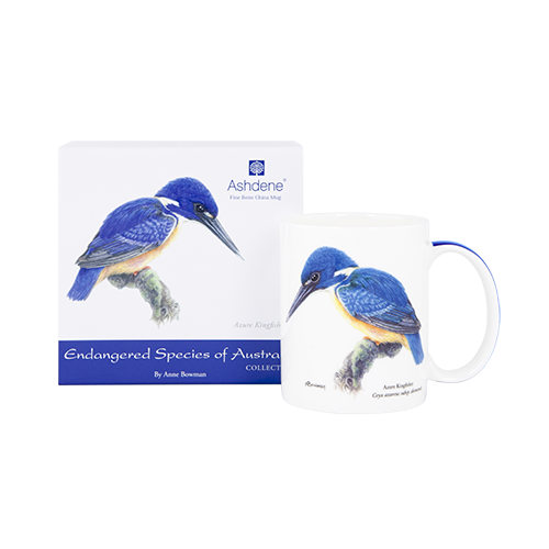 ASHDENE Mug  Endangered Species Kingfisher