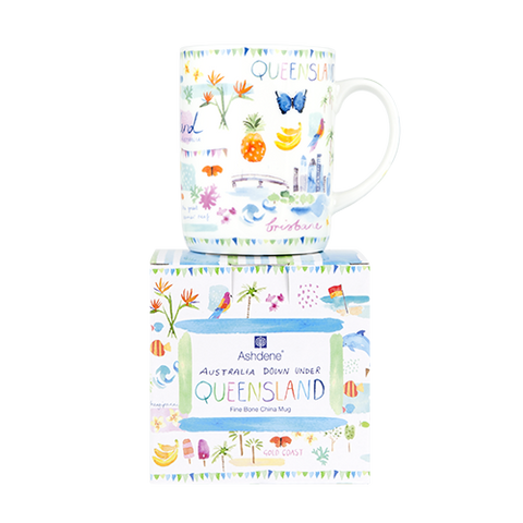 ASHDENE Mug  Australia Down Under Queensland