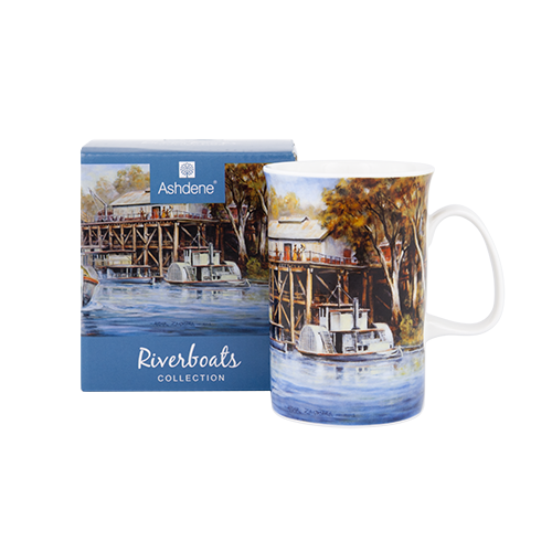 ASHDENE Mug River Boats