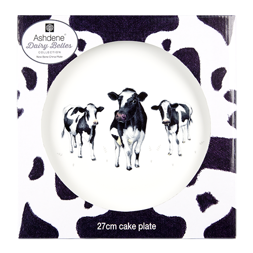 ASHDENE Cake Plate Dairy Belles