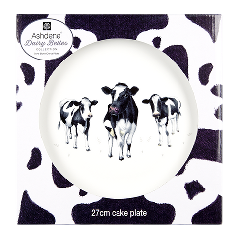 ASHDENE Cake Plate Dairy Belles