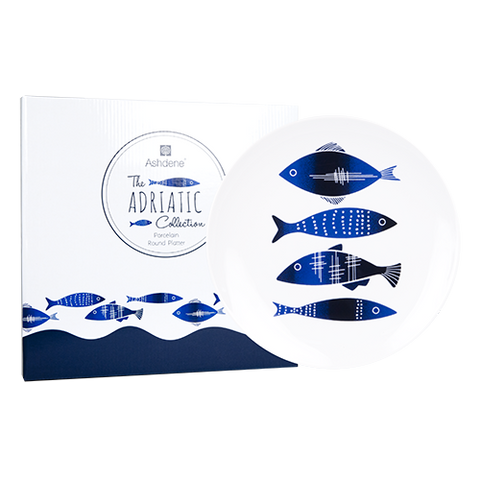 ASHDENE Round Platter Adriatic