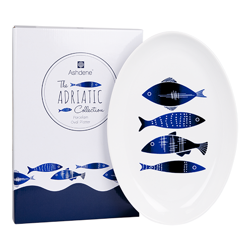 ASHDENE Oval Platter Adriatic