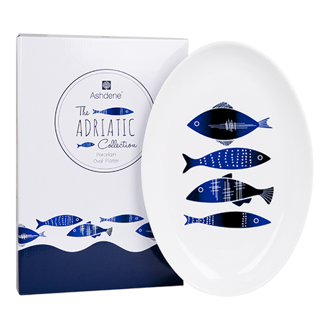 ASHDENE Oval Platter Adriatic