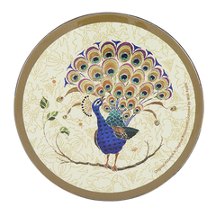 ASHDENE Coasters Peacock Fantasy  (round)