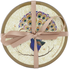 ASHDENE Coasters Peacock Fantasy  (round)