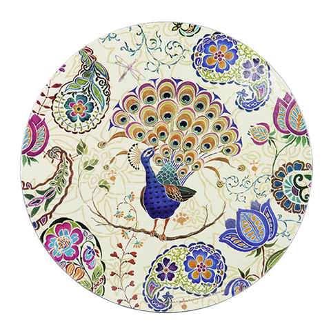 ASHDENE Placemats Peacock Fantasy  (round)