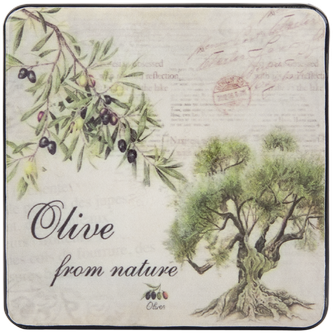 ASHDENE Coasters Mediterranean Olives