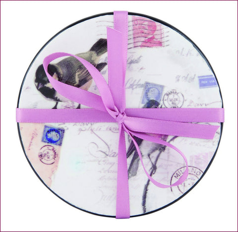ASHDENE Coasters Rose Pink Finch