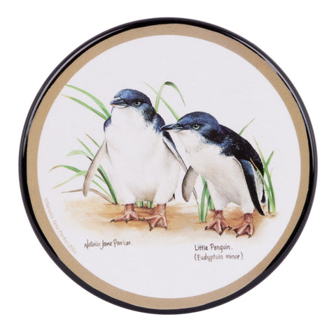 ASHDENE Coasters Birds of Australia Little Penguins (round)