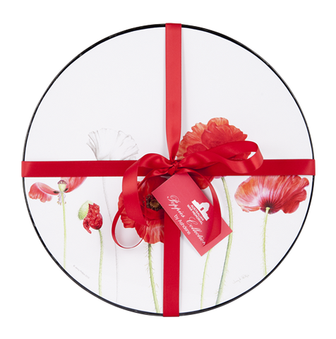 ASHDENE Placemats Poppies (round)