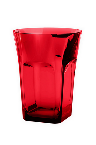 GUZZINI BELLE EPOQUE Water Glass Red