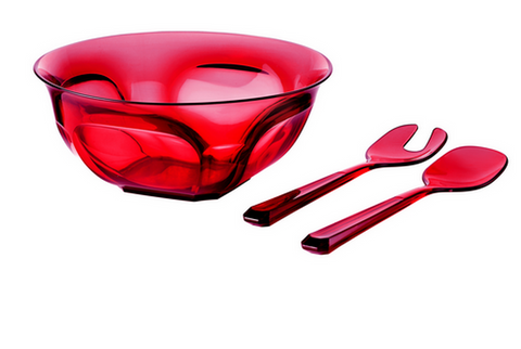 GUZZINI BELLE EPOQUE Salad Set Red