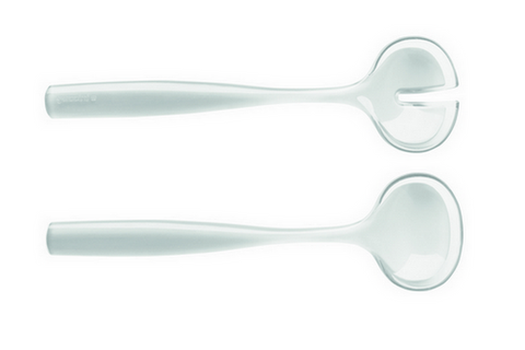 GUZZINI GRACE Salad Servers White