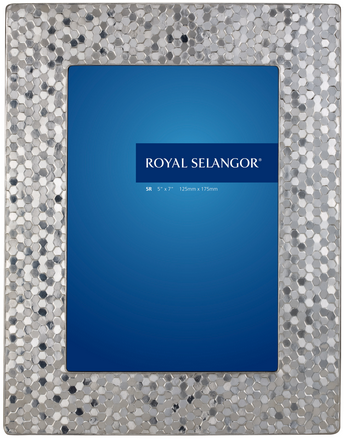 ROYAL SELANGOR Honeycomb Photo Frame 4x6