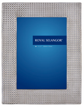 ROYAL SELANGOR Mesh Photo Frame 5x7