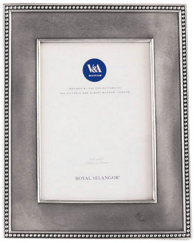 ROYAL SELANGOR Bead Photo Frame 5x7