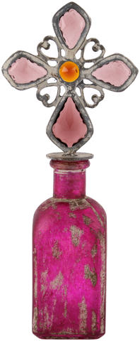 ASHDENE Bottle Large Cross Pink