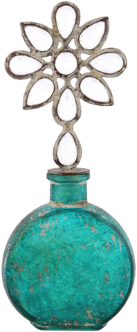 ASHDENE Bottle Flower Teal