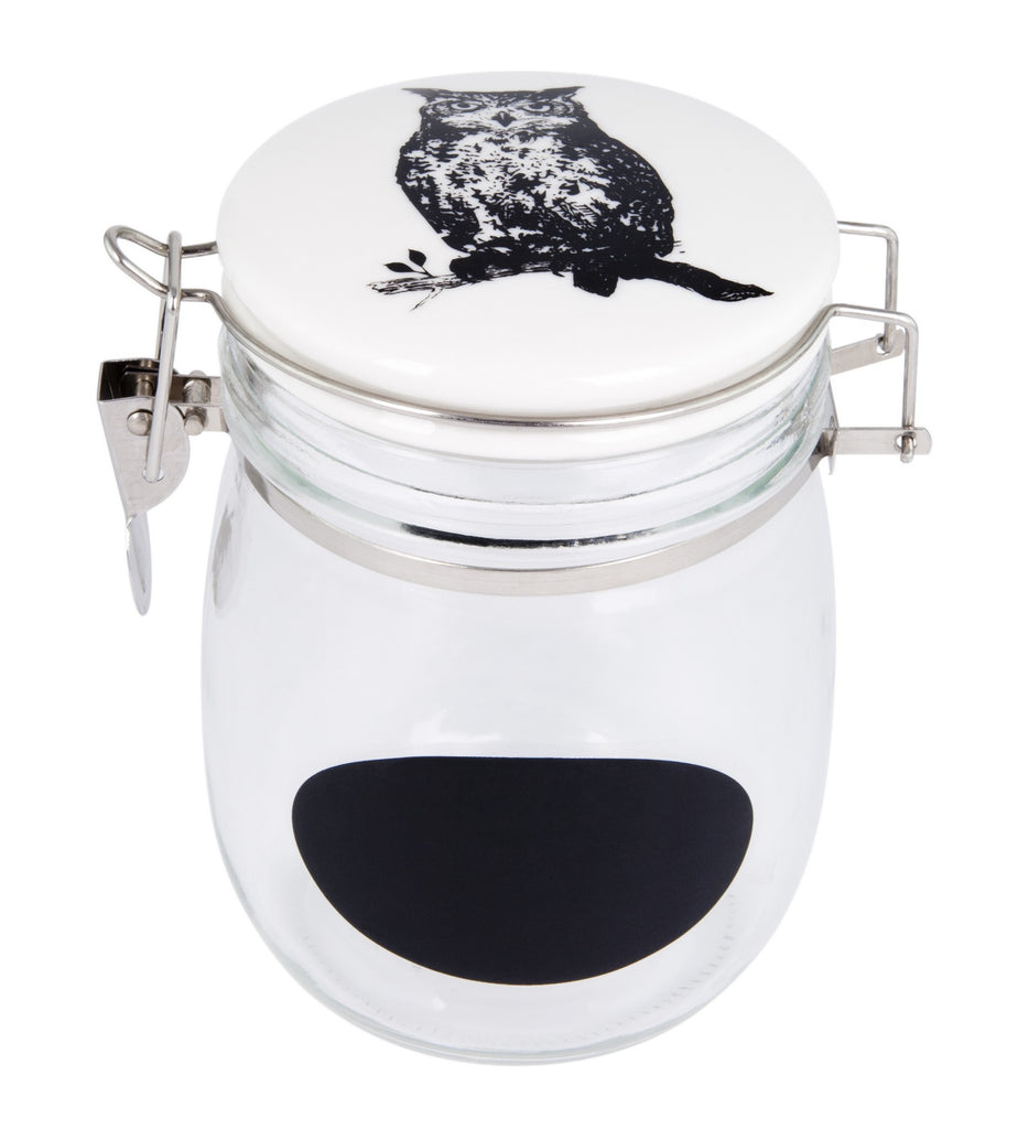 ASHDENE Medium Canister Owl