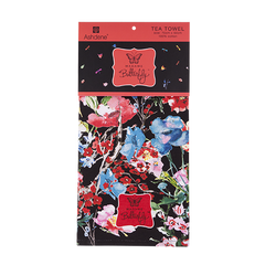 ASHDENE Tea Towel Madame Butterfly Oriental