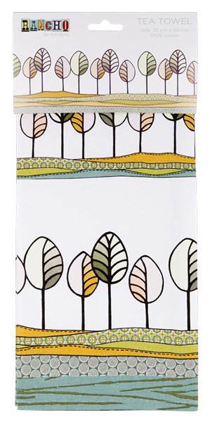 ASHDENE Tea Towel  Rancho Hilltop
