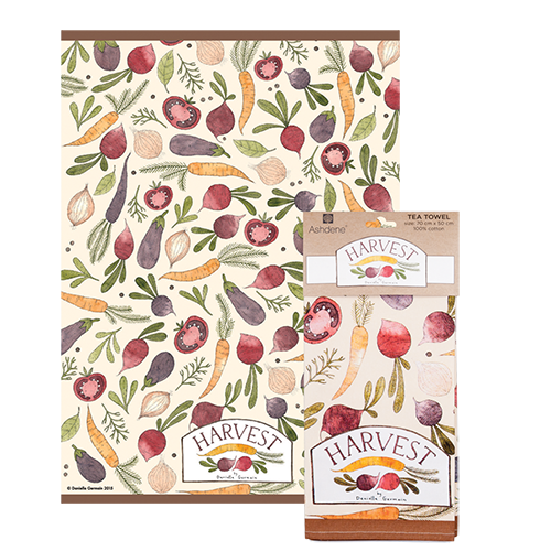 ASHDENE Tea Towel  Harvest