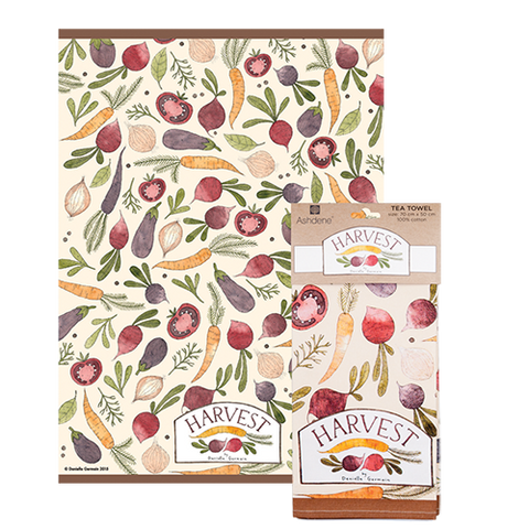 ASHDENE Tea Towel  Harvest