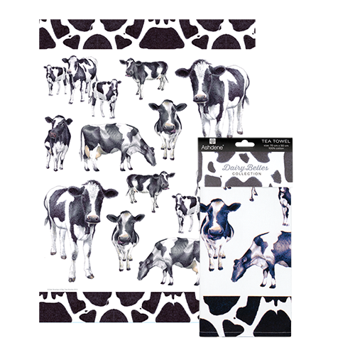 ASHDENE Tea Towel  Dairy Belles