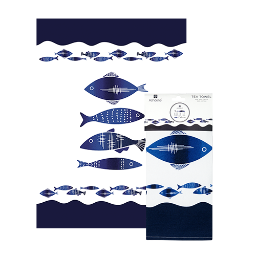 ASHDENE Tea Towel  Adriatic