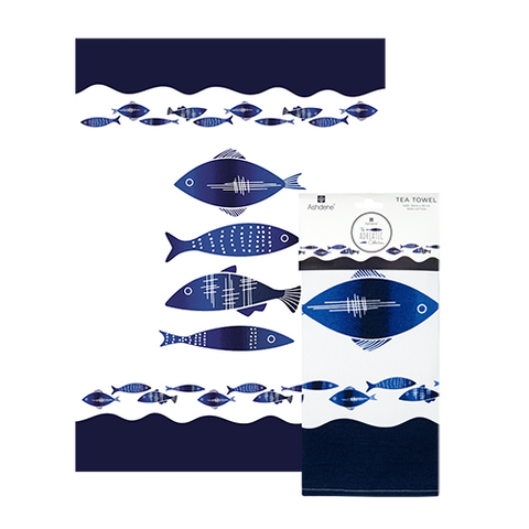 ASHDENE Tea Towel  Adriatic