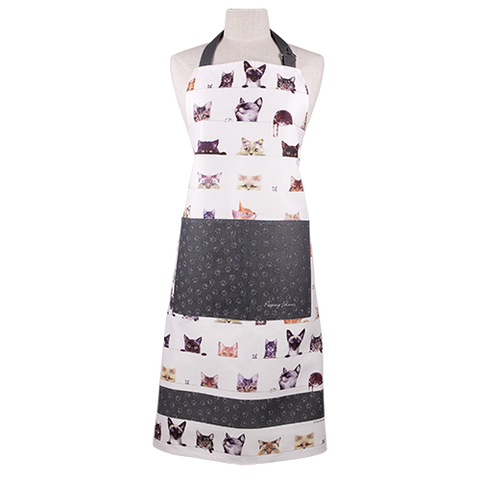 ASHDENE Apron Peeping Felines