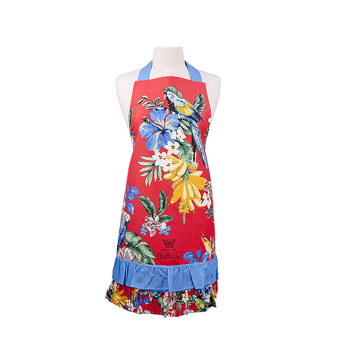 ASHDENE Apron Madame Butterfly Tropical
