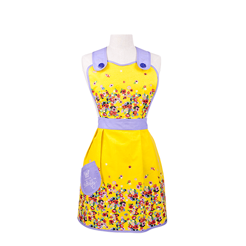 ASHDENE Apron Madame Butterfly Retro Floral