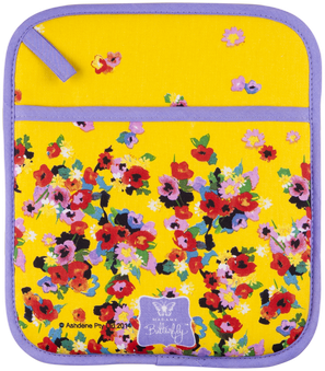 ASHDENE Pot Holder Madame Butterfly Retro Floral