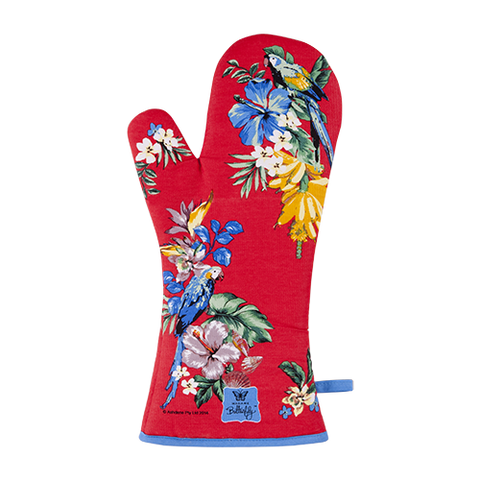 ASHDENE Oven Glove Madame Butterfly Tropical