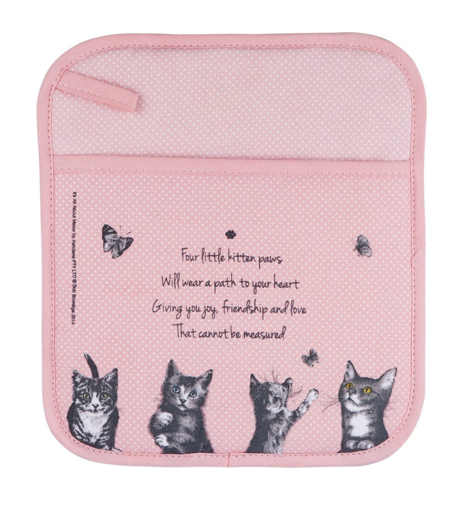 ASHDENE Pot Holder It's All About Meow