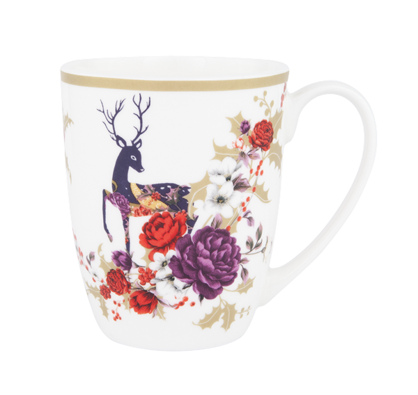 ASHDENE Coupe Mug Enchanted Forest Christmas