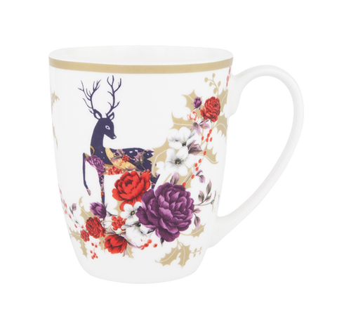 ASHDENE Coupe Mug Enchanted Forest Christmas