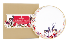 ASHDENE Cocktail Plate Enchanted Forest Christmas
