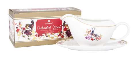 ASHDENE Gravy Boat Enchanted Forest Christmas