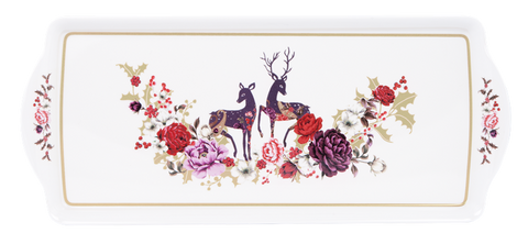 ASHDENE Sandwich Tray Enchanted Forest Christmas