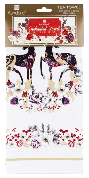 ASHDENE Tea Towel  Enchanted Forest