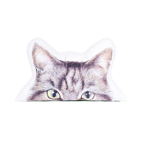 ASHDENE  Cushion Peeping Felines TIger Cat