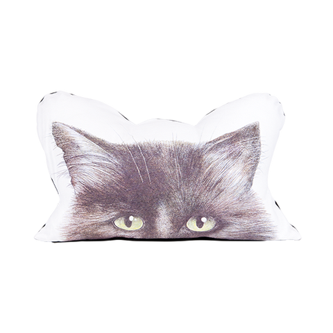 ASHDENE Cushion Peeping Felines (Cats) Sooty