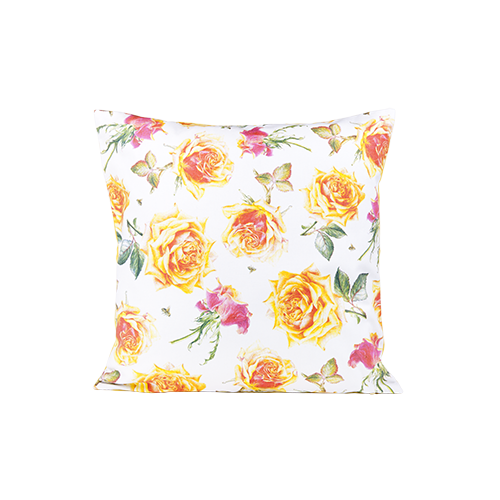 ASHDENE  Large Cushion The Rose Tango