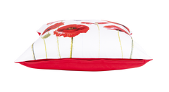 ASHDENE  Large Cushion Poppies