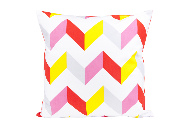 ASHDENE  Large Cushion Geometrix Zigzag