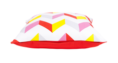 ASHDENE  Large Cushion Geometrix Zigzag