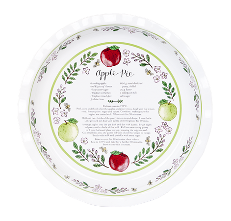 ASHDENE Pie Dish Sugar & Spice